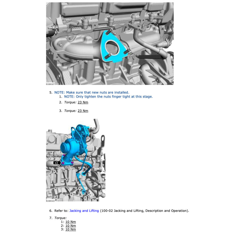 FORD RANGER T6 2019-2021 Full Manual Set – Repair & Maintenance Manual - ALSO CALLED RANGER "T7"