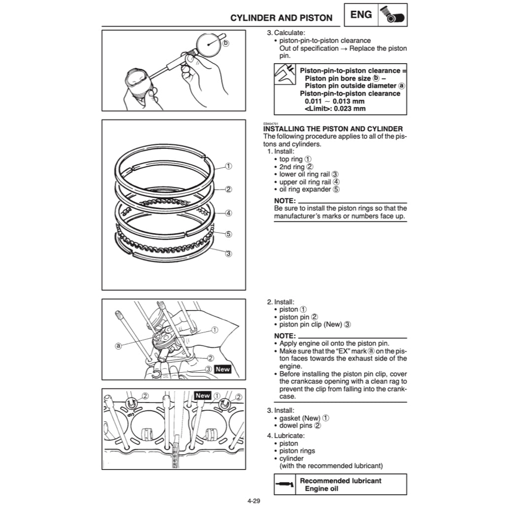 YAMAHA FZS600 1998-2004 Full Manual Set – Repair & Maintenance Manual and Spare Parts Catalog and User Handbook