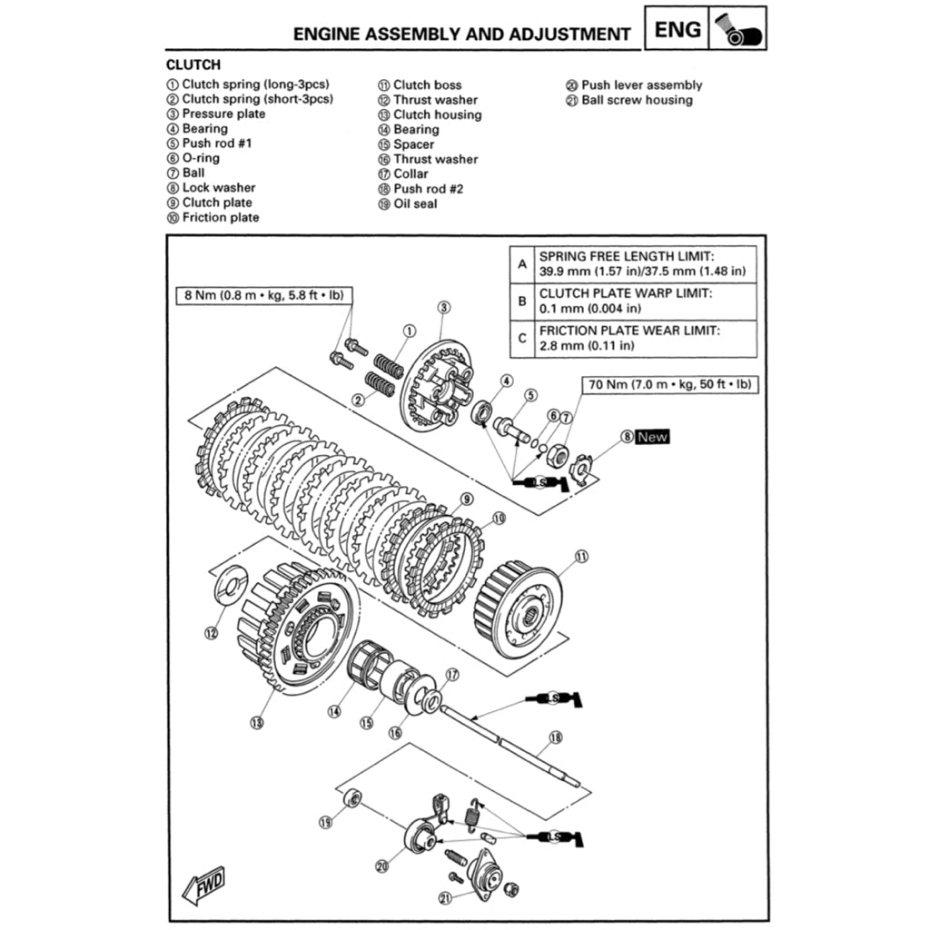YAMAHA YZF600R THUNDERCAT 1996-2007 Full Manual Set – Repair & Maintenance Manual and User Handbook