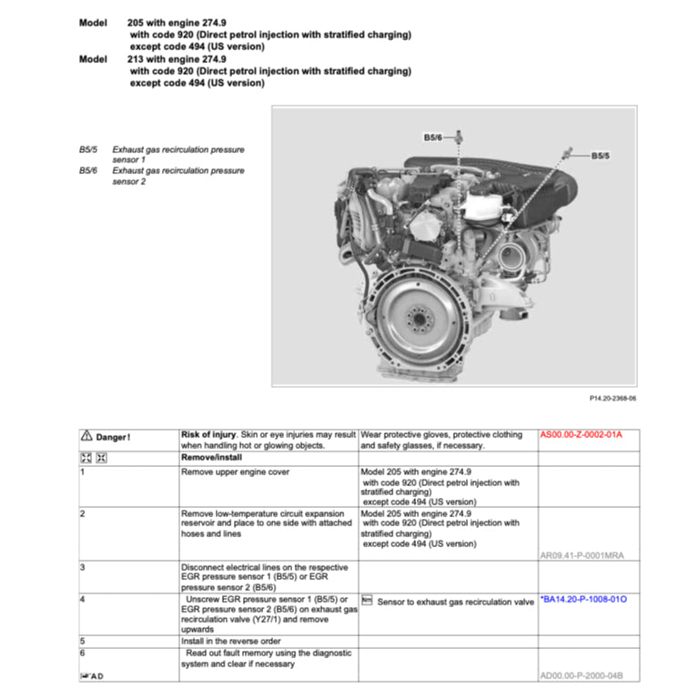 MERCEDES-BENZ W213 2017-2023 Full Manual Set – Repair & Maintenance Manual