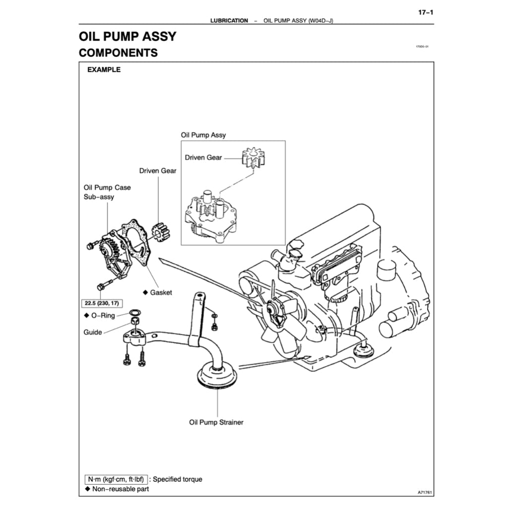 HINO ENGINE W04D-J WORKSHOP SERVICE REPAIR MANUAL