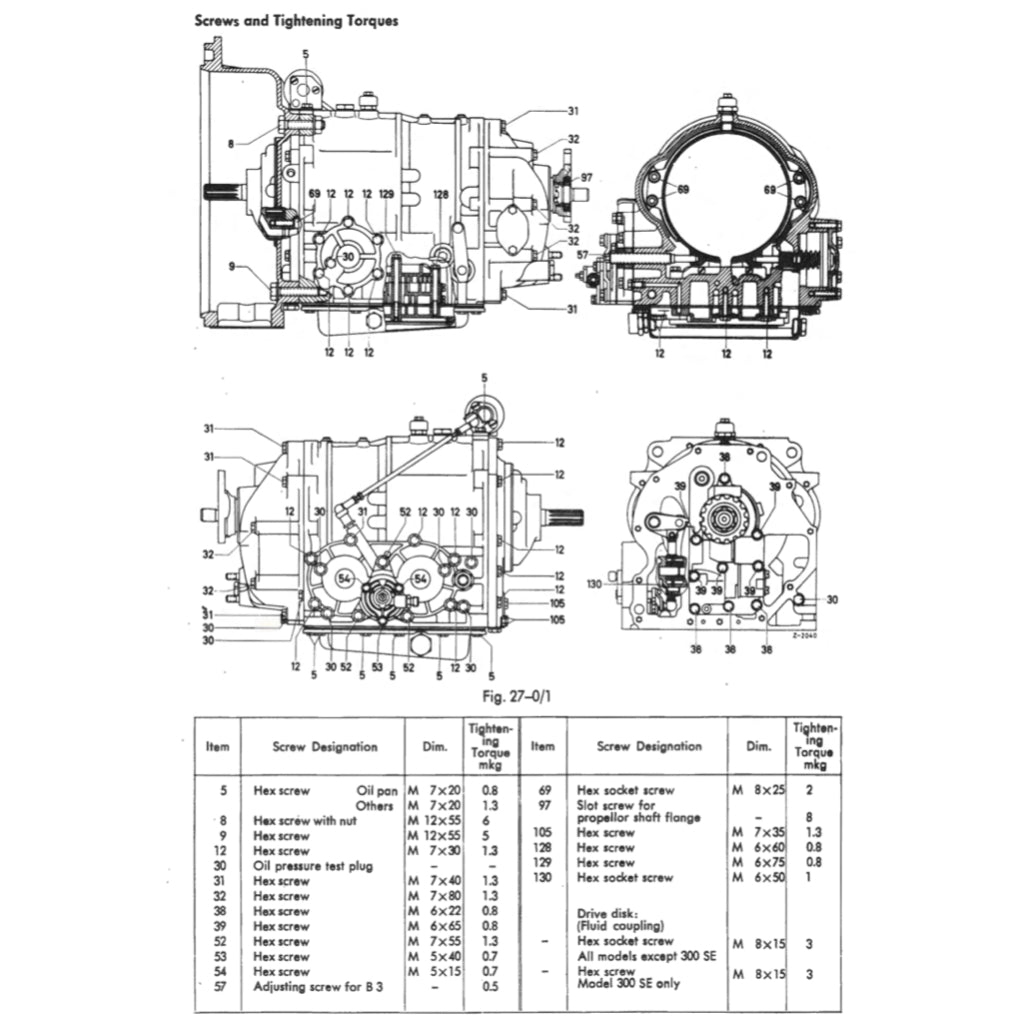 MERCEDES-BENZ W111 1959-1971 Full Manual Set – Repair & Maintenance Manual
