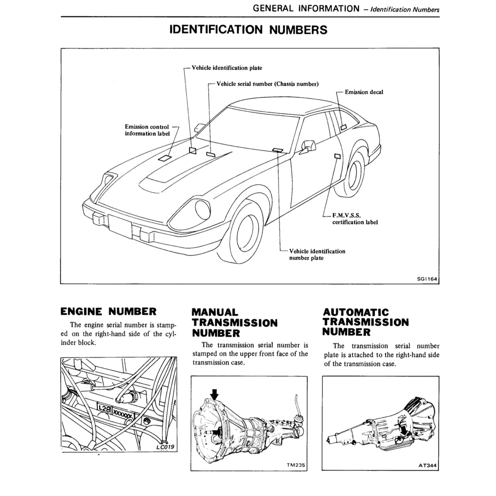 DATSUN FAIRLADY 280ZX S130 1978-1983 Full Manual Set – Repair & Maintenance Manual