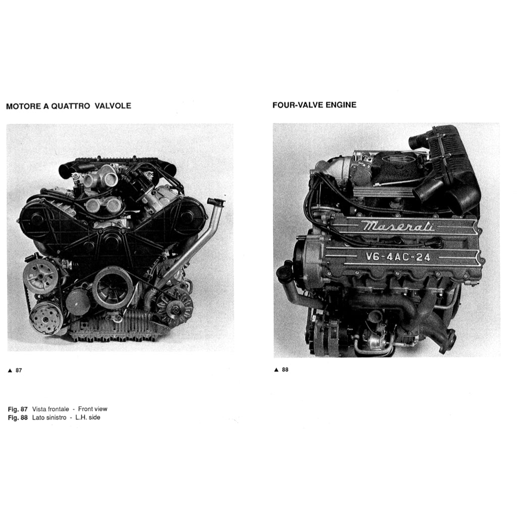 MASERATI BITURBO 222/228/420/422/425 1981-1994 Full Manual Set – Repair & Maintenance Manual and Spare Parts Catalog