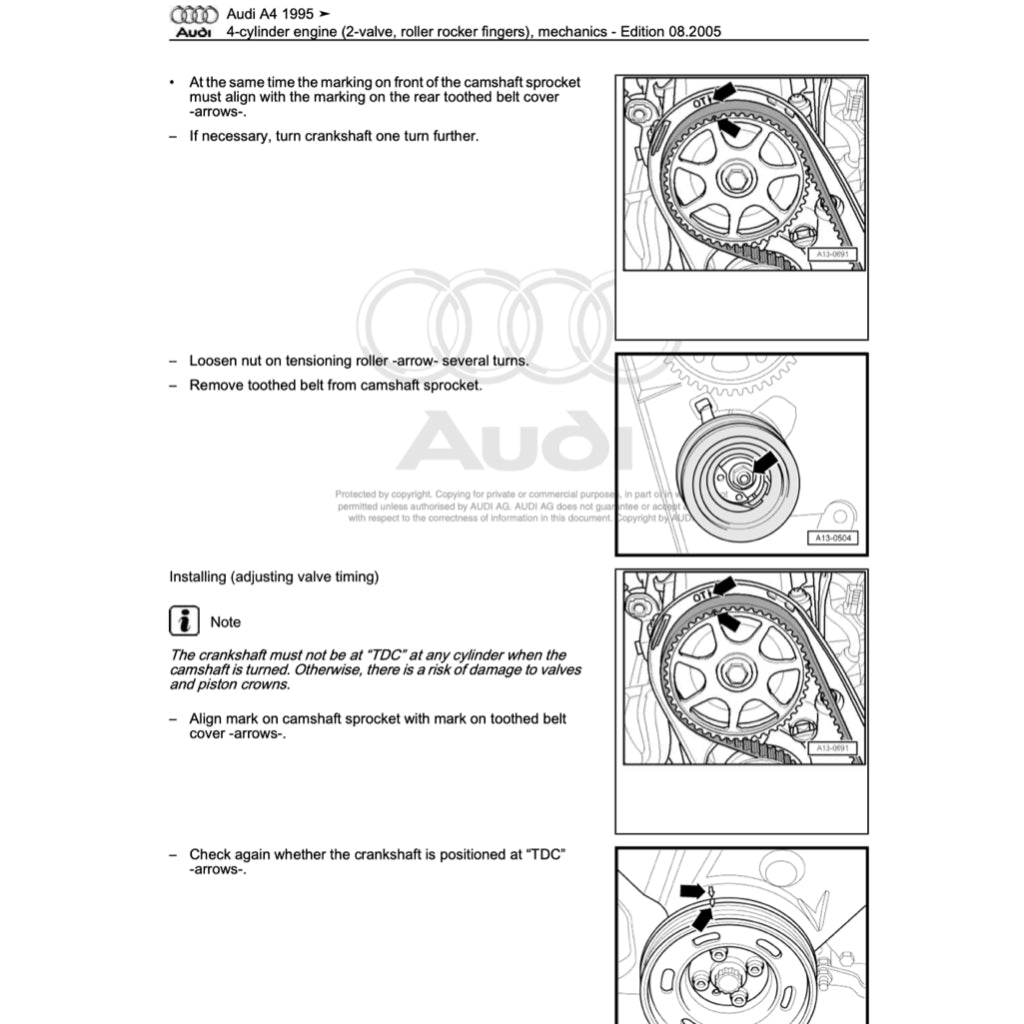Audi A4 B5 Full Manual Set – 1995-2001 SERVICE REPAIR WORKSHOP MANUAL