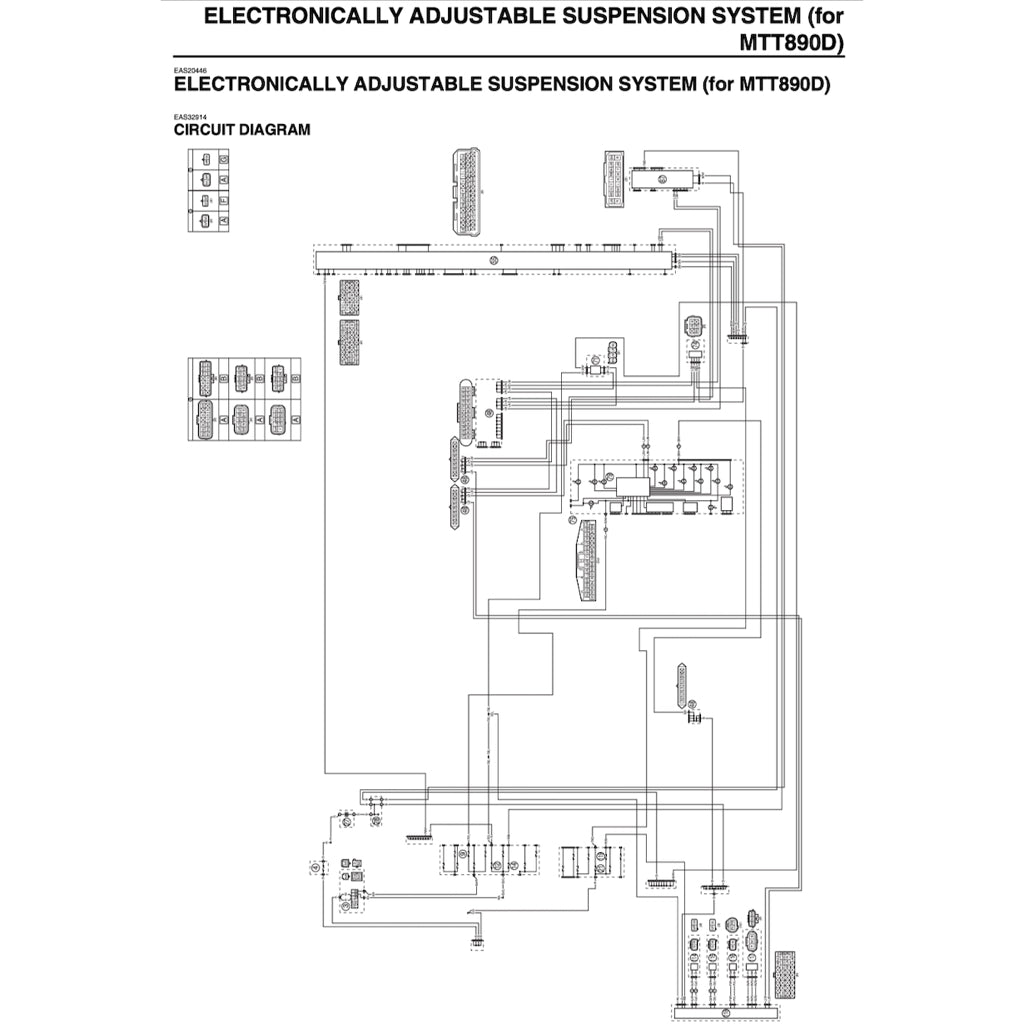 YAMAHA TRACER 9 /TRACER 9GT 2021-2024 Full Manual Set – Repair & Maintenance Manual and Spare Parts Catalog and User Handbook
