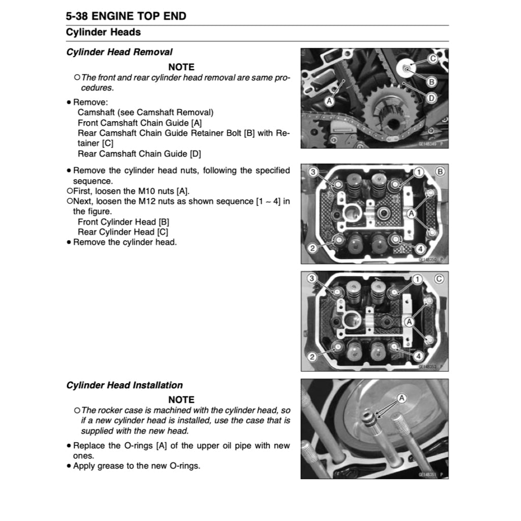 KAWASAKI VULCAN 1700 VN1700 2009-2017 Full Manual Set – Repair & Maintenance Manual and Spare Parts Catalog and User Handbook