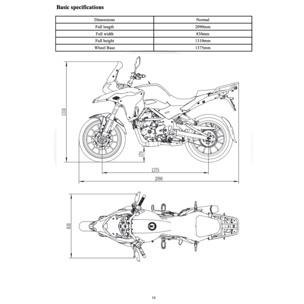 BENELLI TRK 251 2019+ Full Manual Set – Repair & Maintenance Manual and Spare Parts Catalog and User Handbook