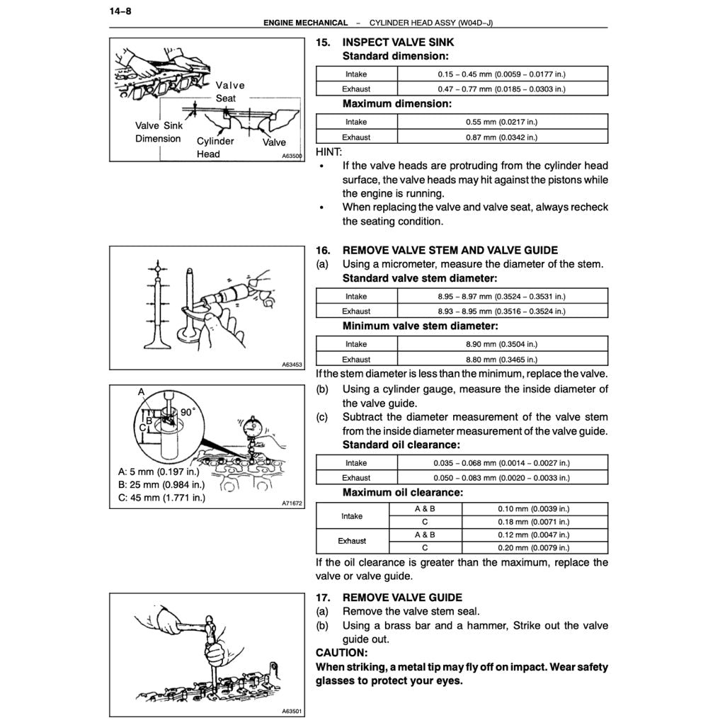 HINO ENGINE W04D-J WORKSHOP SERVICE REPAIR MANUAL