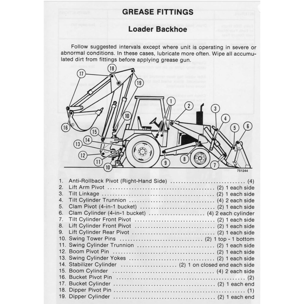 CASE 580C LOADER BACKOE Workshop Repair Manualand Parts Book