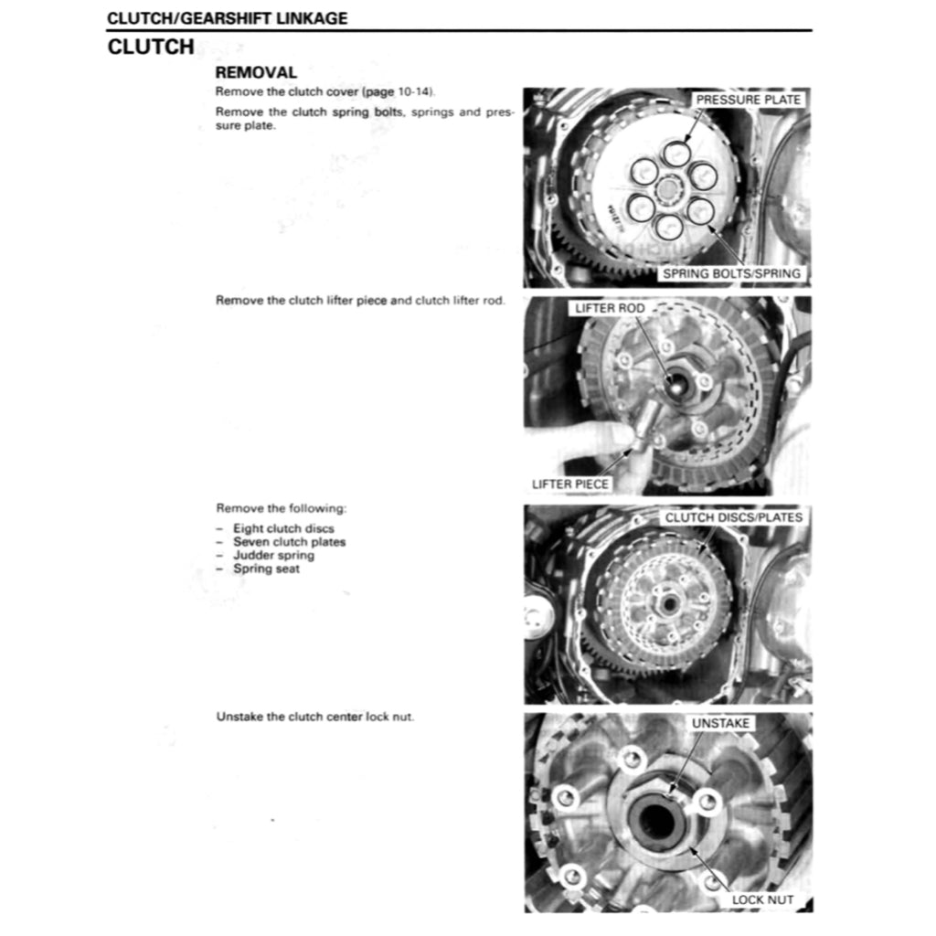 HONDA CB1300F SUPER FOUR SC54 2003-2013 Full Manual Set – Repair & Maintenance Manual and Spare Parts Catalog and User Handbook