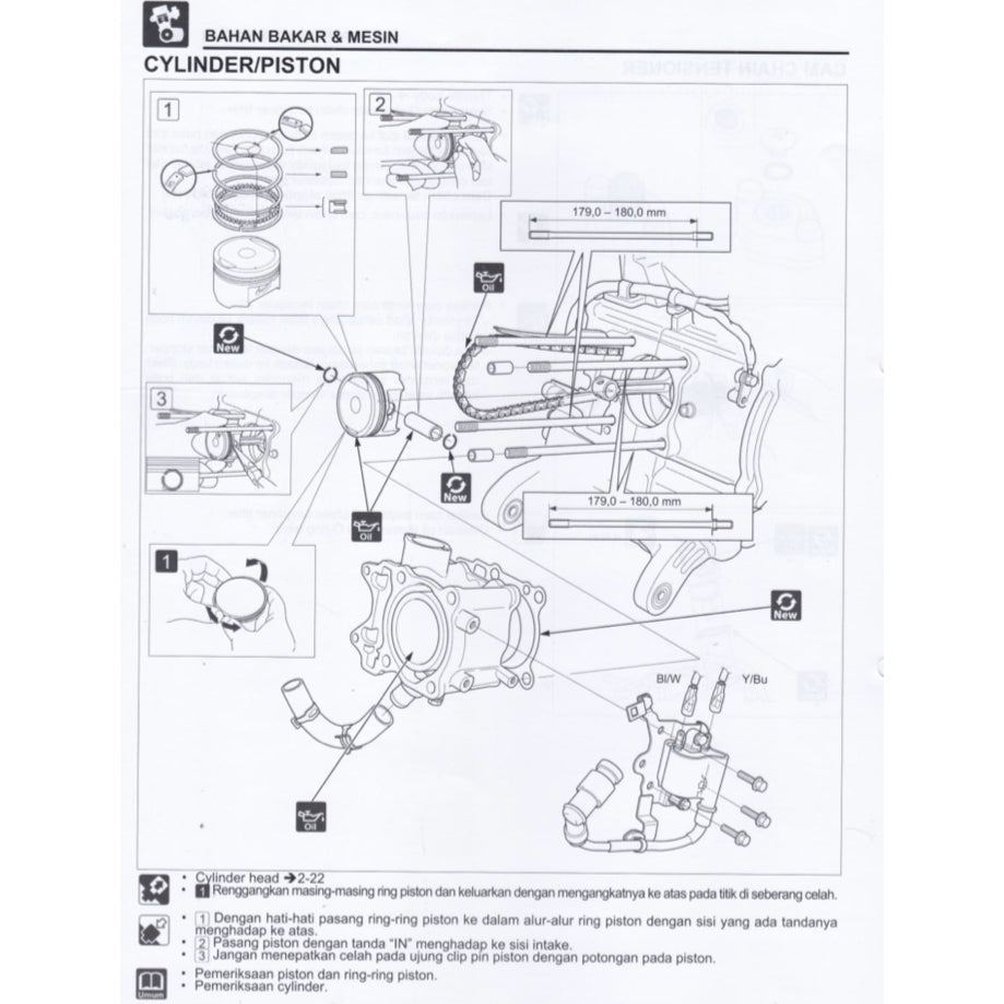 HONDA VARIO 150 VARIO150 CBT 2018+ Full Manual Set – Repair & Maintenance Manual and Spare Parts Catalog and User Handbook - BAHASA INDONESIA