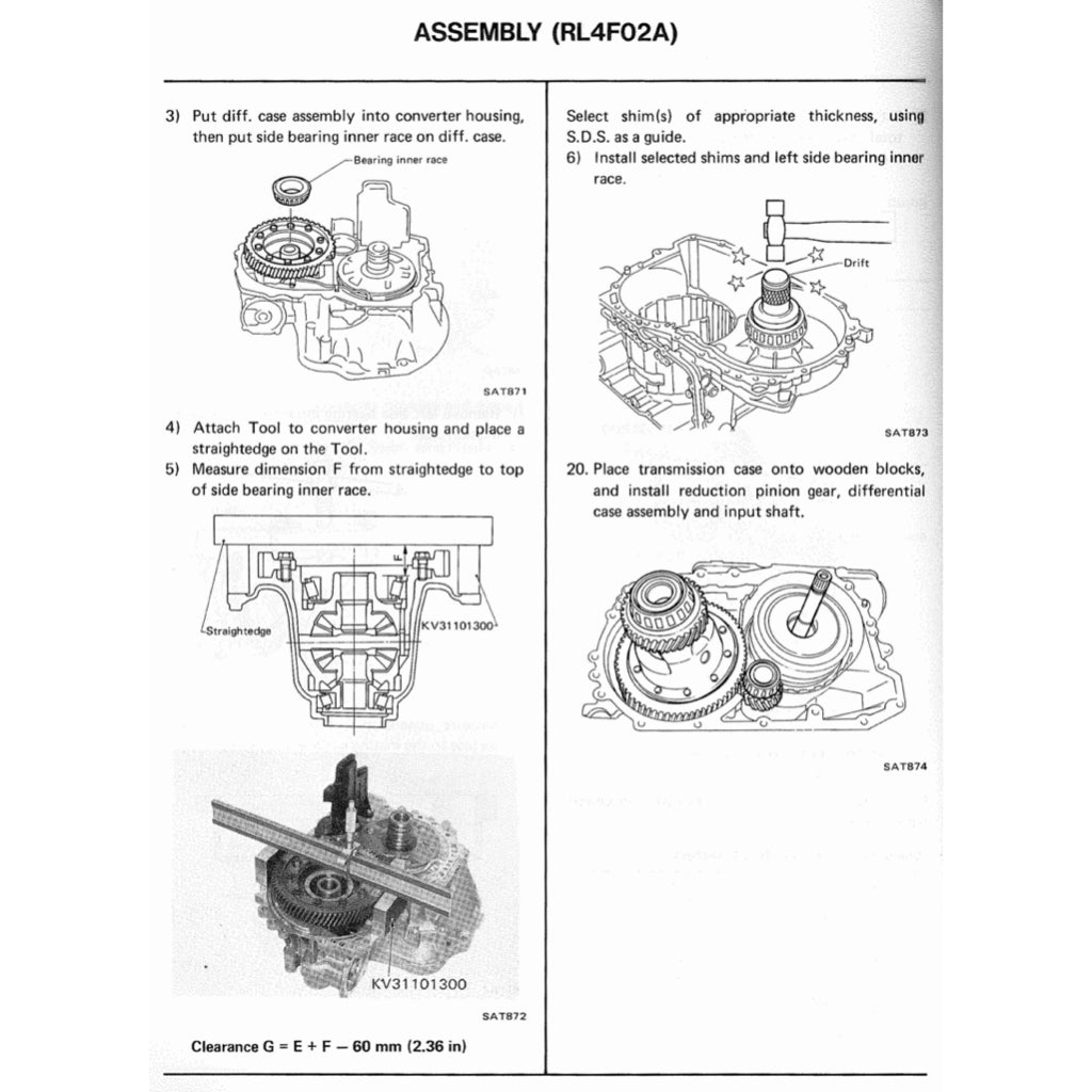 NISSAN BLUEBIRD U11 1983-1988 Full Manual Set – Repair & Maintenance Manual