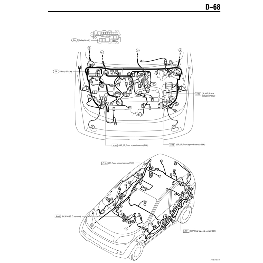 TOYOTA RUSH J200/F700 2006-2016 Full Manual Set – Repair & Maintenance Manual