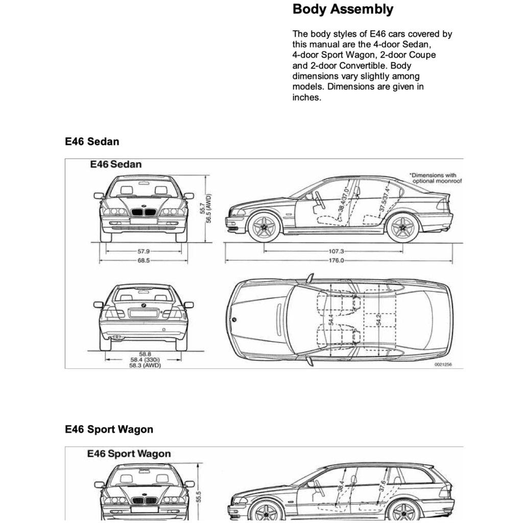 BMW 3 SERIES E46 1998-2006 Full Manual Set – WORKSHOP Repair & Maintenance Manual