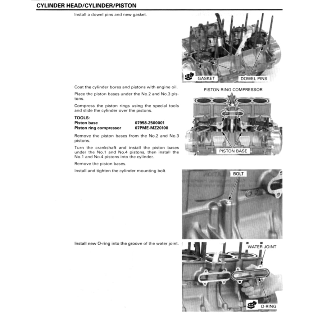 HONDA CB1300F SUPER FOUR SC54 2003-2013 Full Manual Set – Repair & Maintenance Manual and Spare Parts Catalog and User Handbook