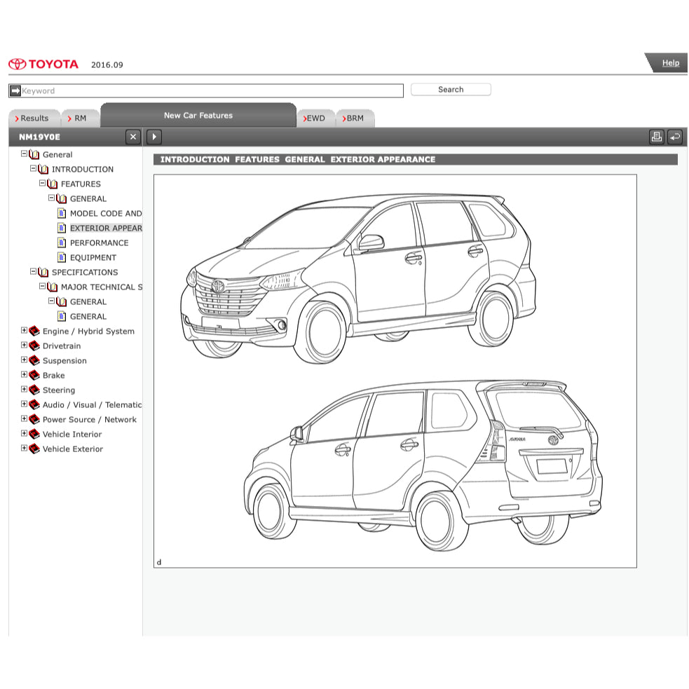 TOYOTA AVANZA F650/F651/F654 2011-2018 Full Manual Set – Repair & Maintenance Manual