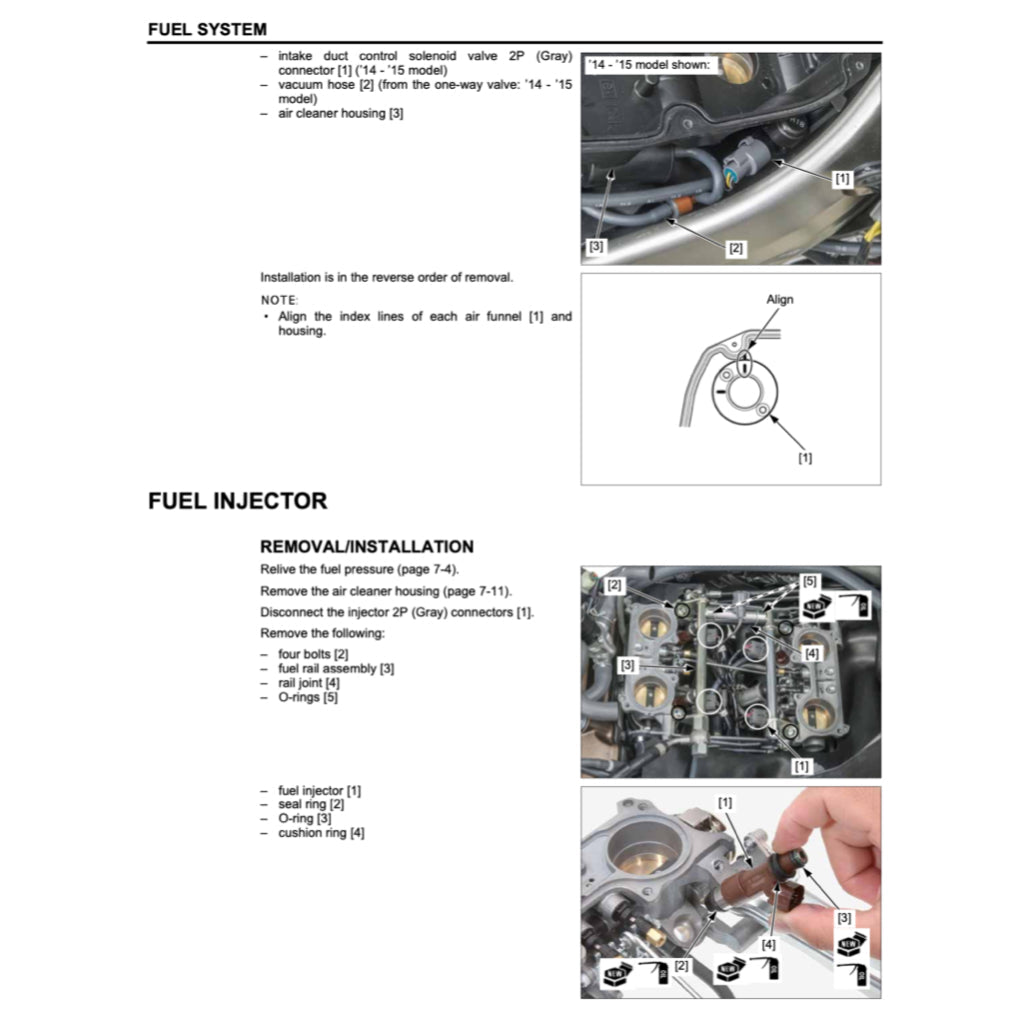 HONDA VFR800X CROSSRUNNER 2014+ Full Manual Set – Repair & Maintenance Manual and Spare Parts Catalog