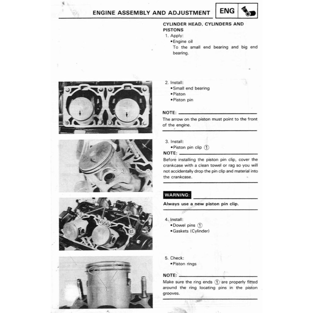 YAMAHA TRZ250 2MA 3MA 1986-1995 Full Manual Set – Repair & Maintenance Manual and Spare Parts Catalog andUser Handbook ENGLISH/JAPANESE