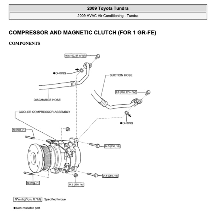 TOYOTA TUNDRA XK50 2007-2013 Full Manual Set – Repair & Maintenance Manual