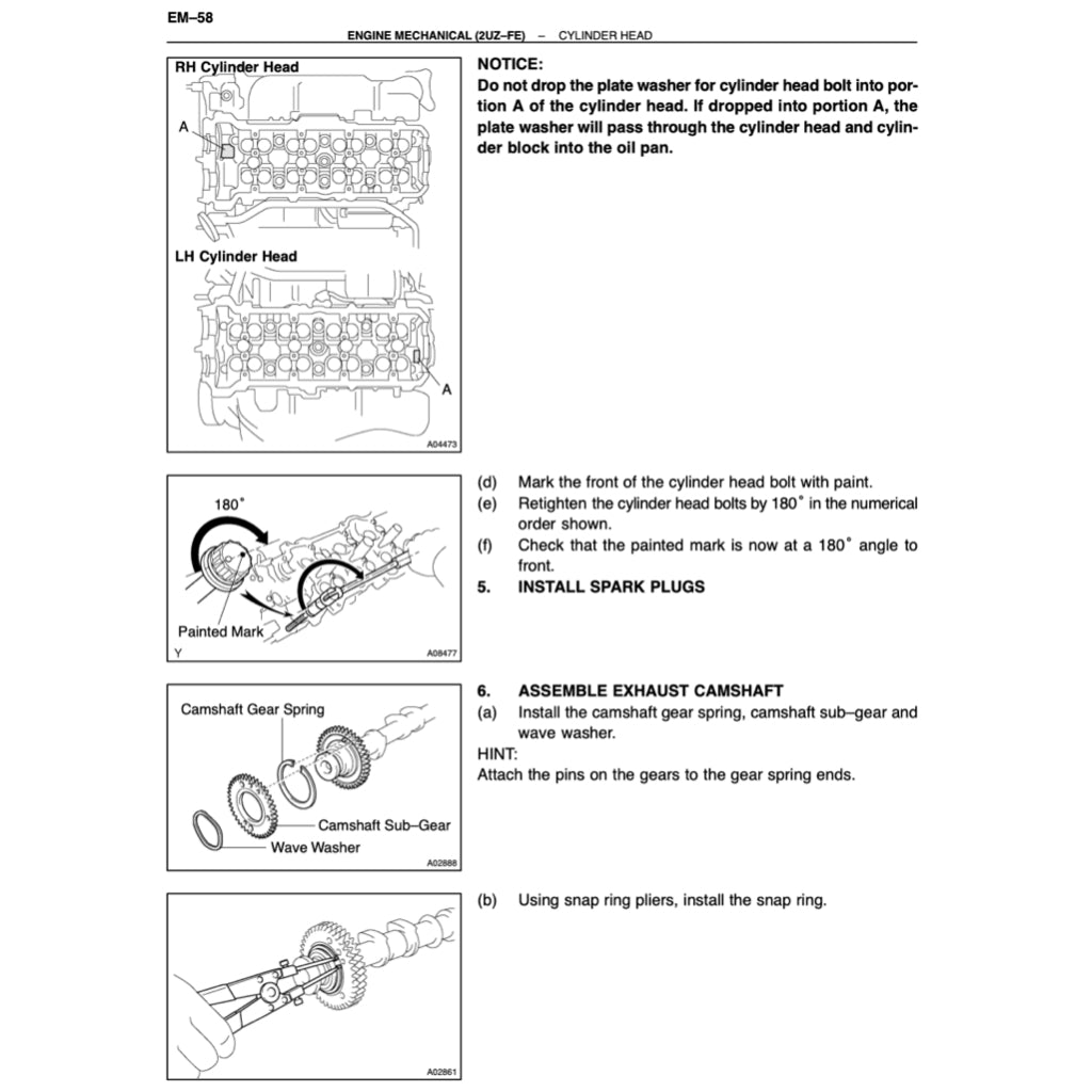 TOYOTA TUNDRA VCK30/40 2000-2004 Full Manual Set – Repair & Maintenance Manual