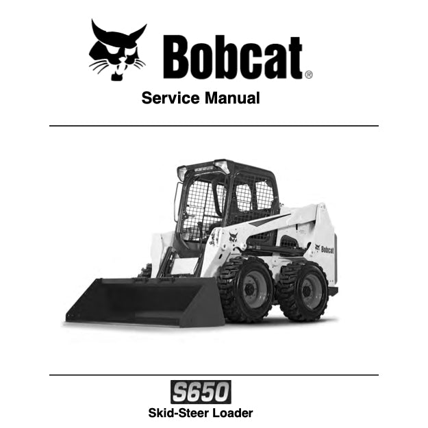 BOBCAT LOADER / EXCAVATOR SERVICE MANUAL