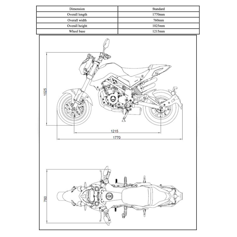 BENELLI TNT 135i 2017-2020 Full Manual Set – Repair & Maintenance Manual and Spare Parts Catalog and User Handbook