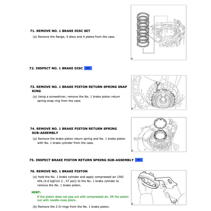 TOYOTA TUNDRA XK50 2014-2021 Full Manual Set – Repair & Maintenance Manual