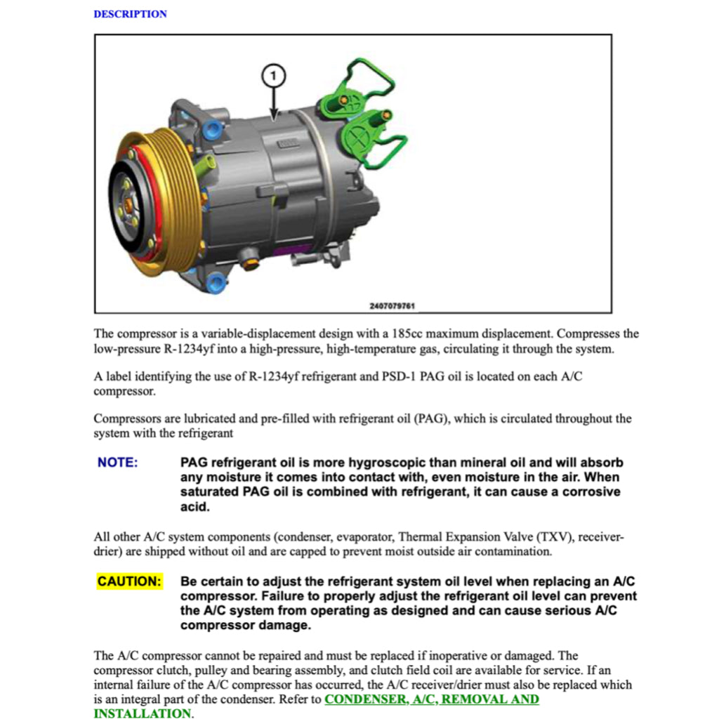 CHRYSLER PACIFICA RU 2016-2020 Full Manual Set – Repair & Maintenance Manual
