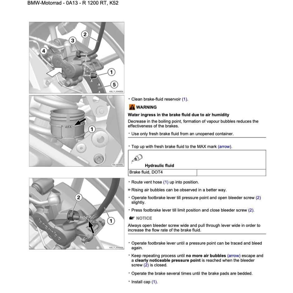 BMW R1200 RT 2014-2018 Full Manual Set – Repair & Maintenance Manual and RIDER'S MANUAL