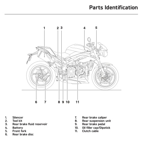 TRIUMPH SPEED TRIPLE 1050 RS 2018-2020 Full Manual Set – SERVICE MANUAL and User Handbook
