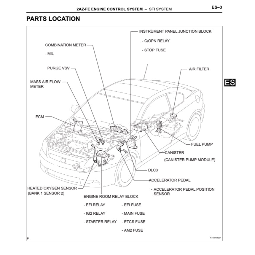 TOYOTA SCION TC ANT10 2004-2010 Full Manual Set – Repair & Maintenance Manual