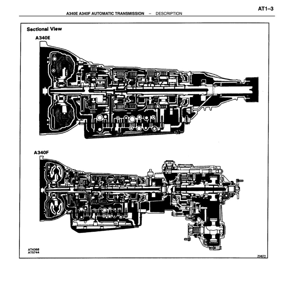 TOYOTA 4RUNNER N120/N130 1990-1995 Full Manual Set – Repair & Maintenance Manual