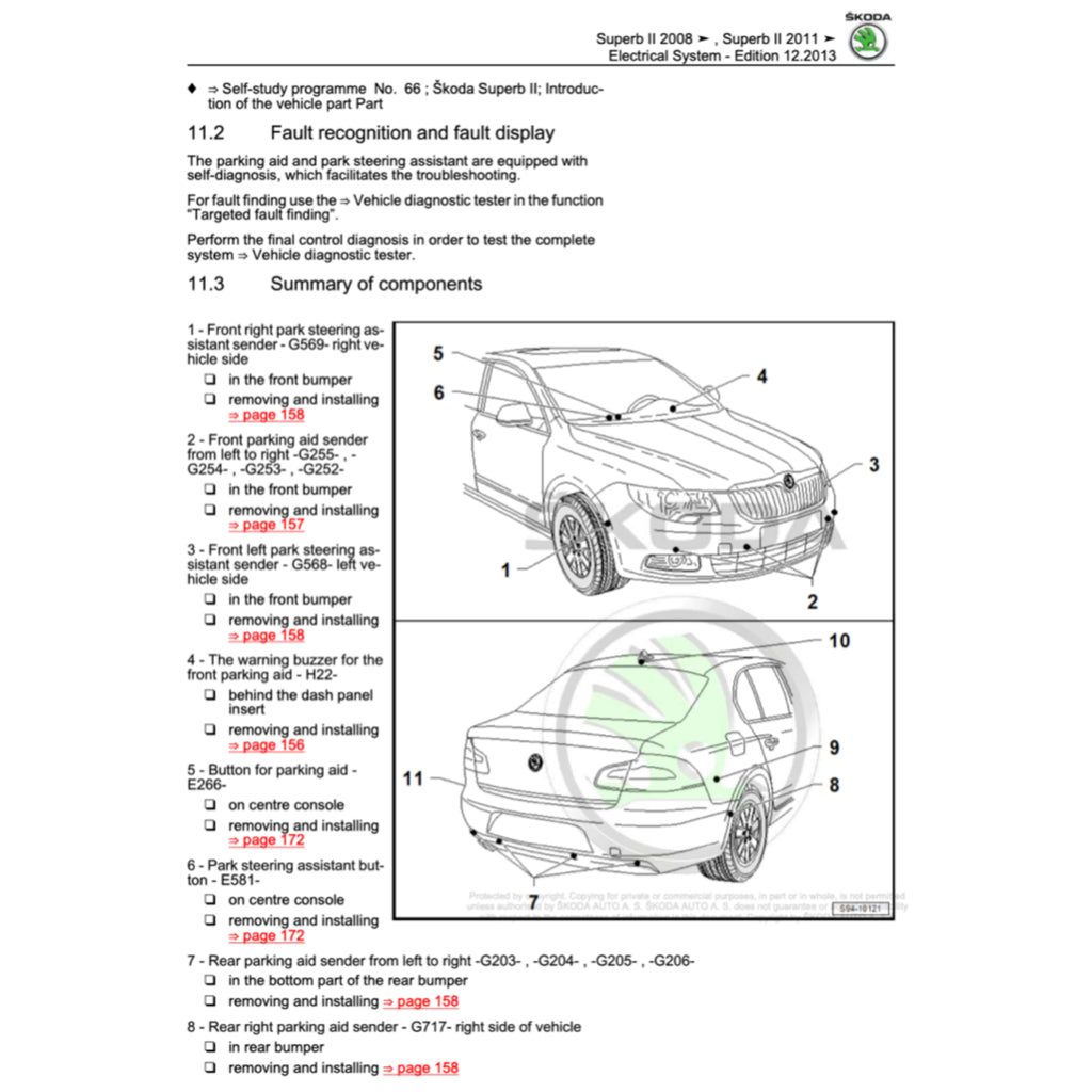 SKODA SUPERB B6 2005-2014 Full Manual Set – Repair & Maintenance Manual