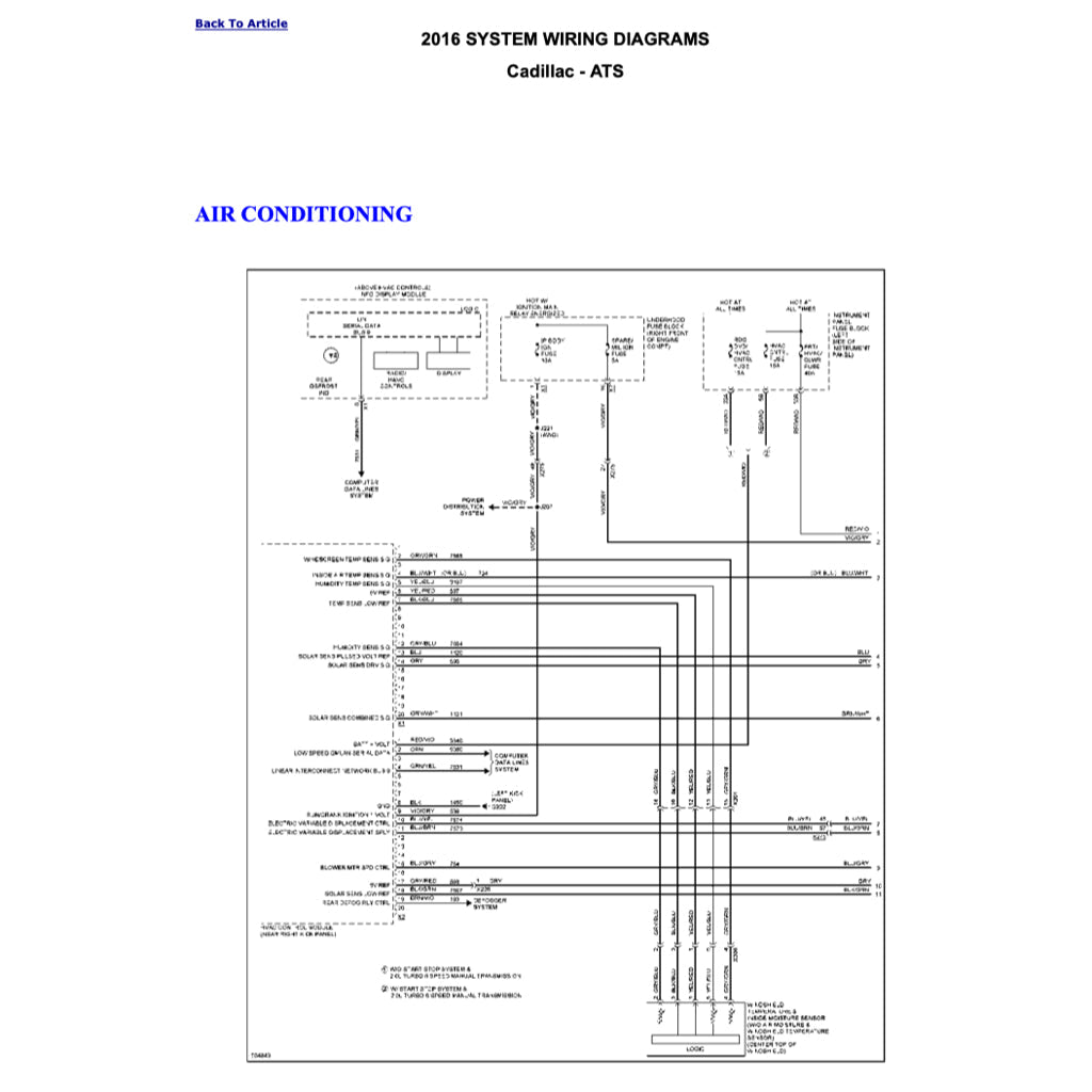 CADILLAC ATS ATSV 2013-2019 Full Manual Set – Repair & Maintenance Manual