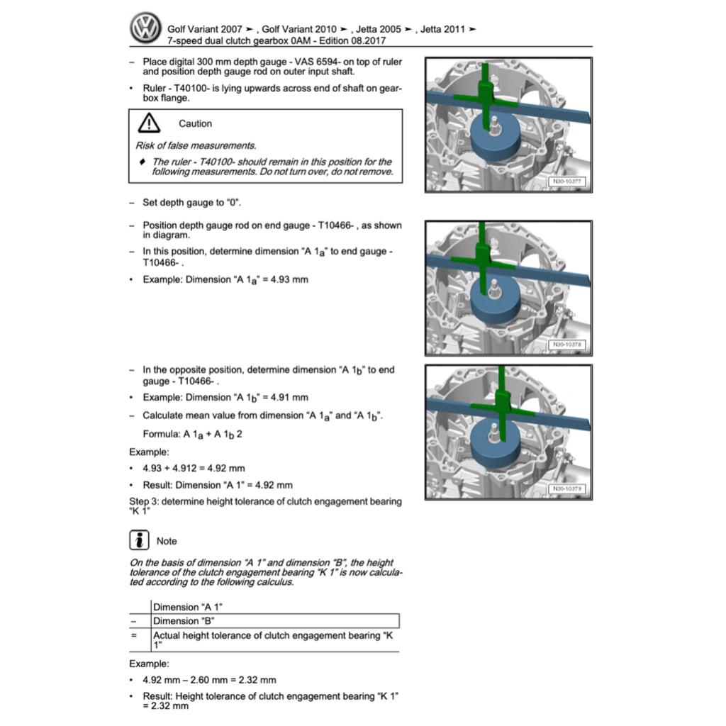 VW JETTA A5 2005-2010 Full Manual Set – Repair & Maintenance Manual