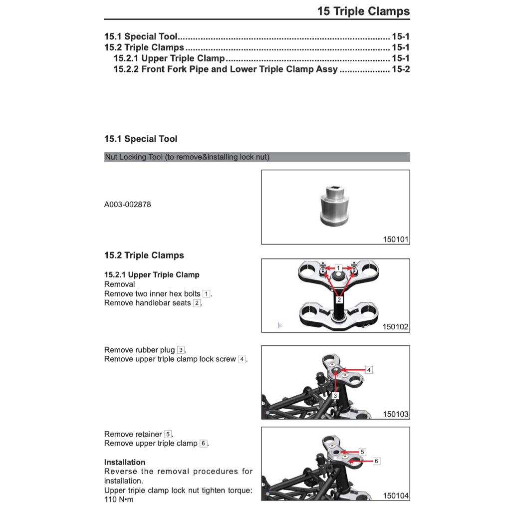 CFMOTO 150NK CF150-3A 2019-2023 Full Manual Set – Repair & Maintenance Manual and Spare Parts Catalog
