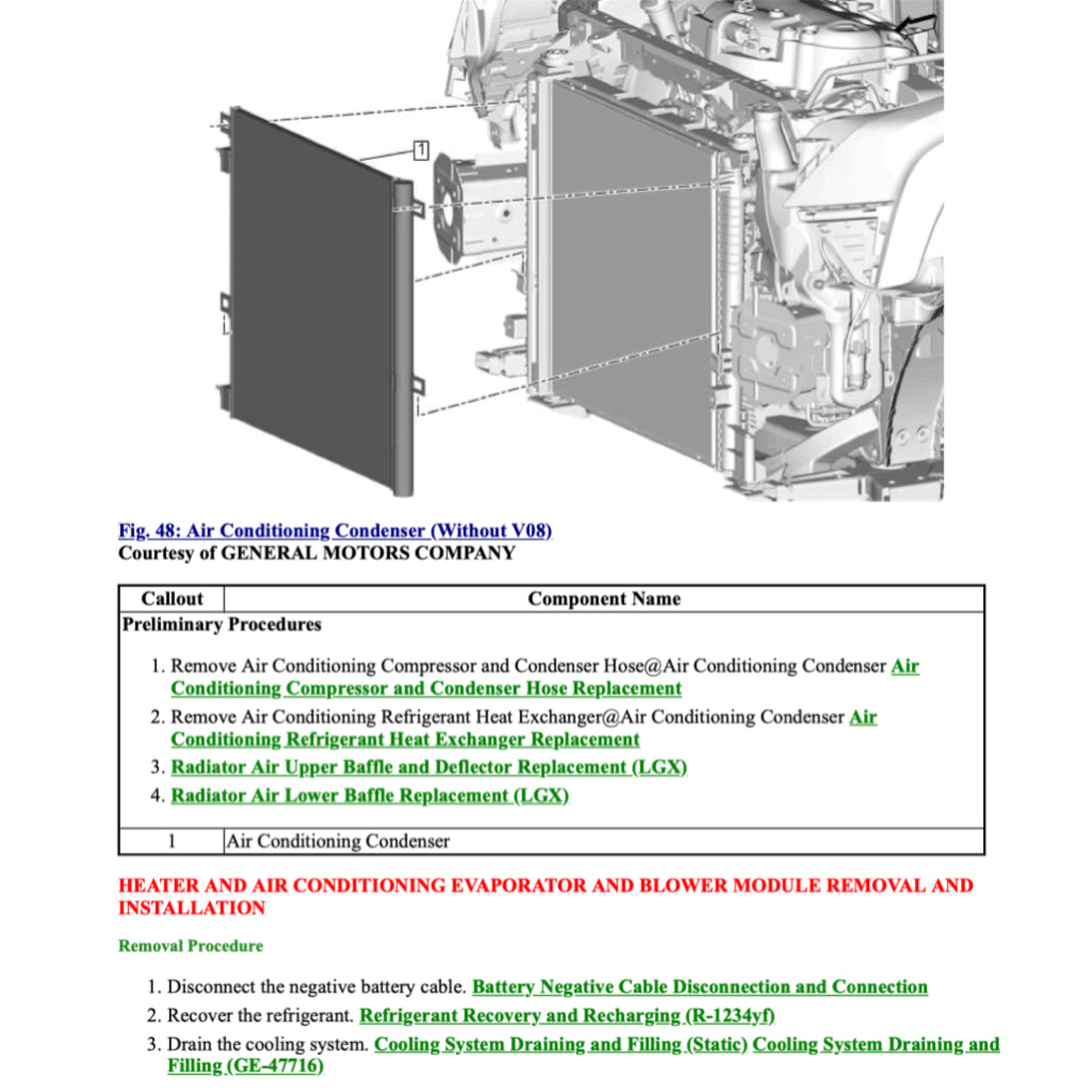 CADILLAC XT5 2016+ Full Manual Set – Repair & Maintenance Manual