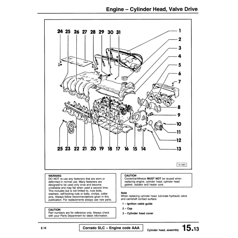 VW CORRADO G60/VR6/SLC 1988-1995 Full Manual Set – Repair & Maintenance Manual