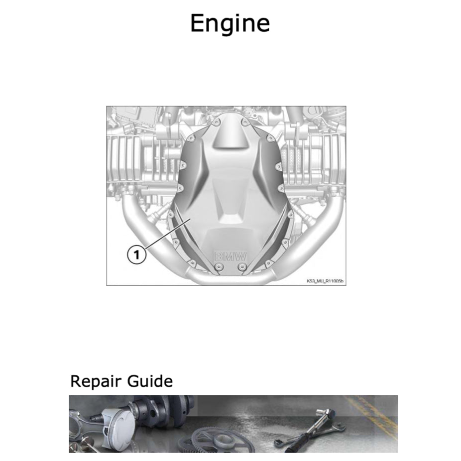 BMW R1250RS R1250 RS K54 2018+ Full Manual Set – Repair & Maintenance Manual and RIDER'S MANUAL