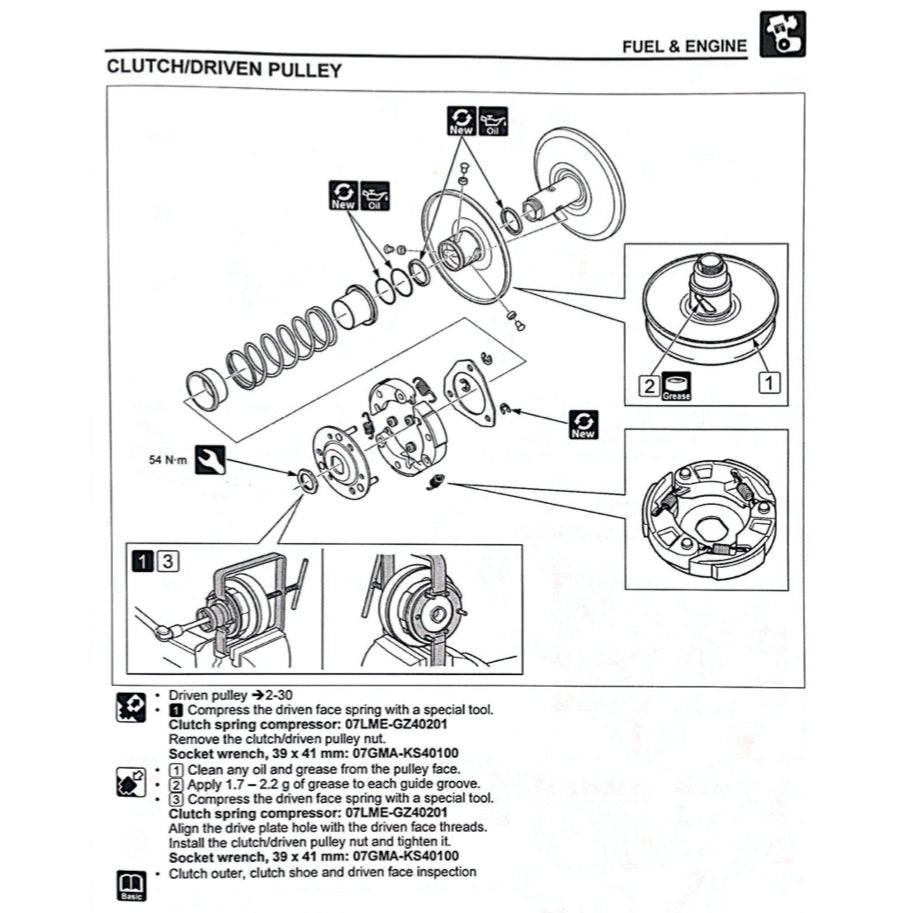 HONDA PCX160 PCX 160 WW150/A/HV 2021+ Full Manual Set – Repair & Maintenance Manual and Spare Parts Catalog and User Handbook
