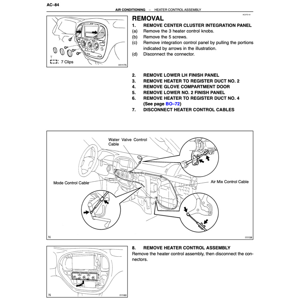 TOYOTA TUNDRA VCK30/40 2000-2004 Full Manual Set – Repair & Maintenance Manual