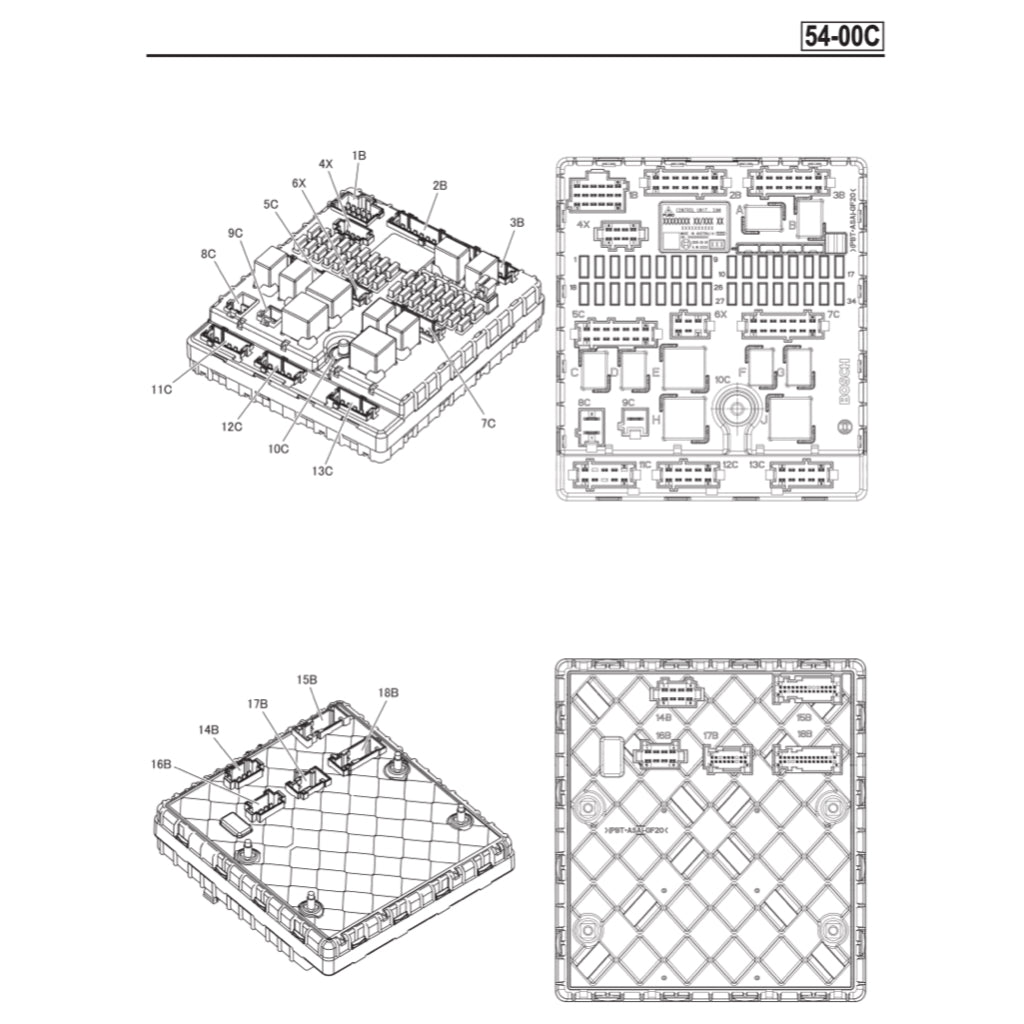 MITSUBISHI FUSO CANTER FE/FG/FH/FK/FM 1996-2004 Full Manual Set – Repair & Maintenance Manual