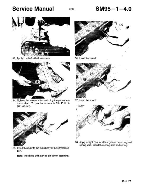 Linkbelt 5800Q Quantum Excavator Service Repair Manual Workshop Guide