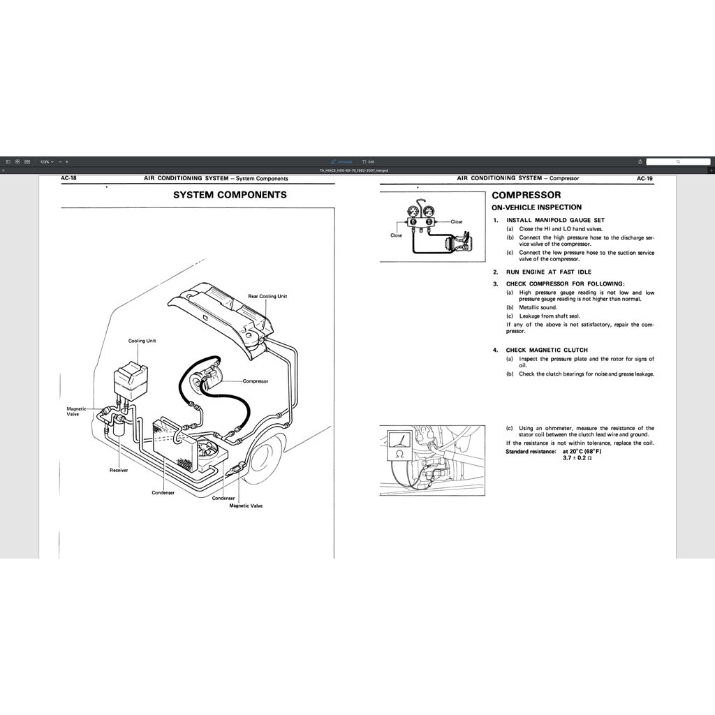 TOYOTA HIACE H50/60/70 1982-2007 Full Manual Set – Repair & Maintenance Manual