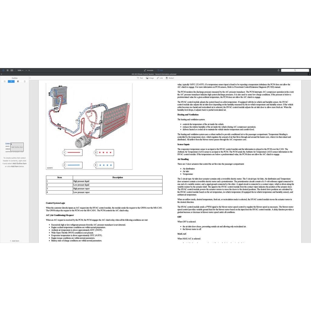 FORD ECOSPORT B515 2013-2021 Full Manual Set – Repair & Maintenance Manual