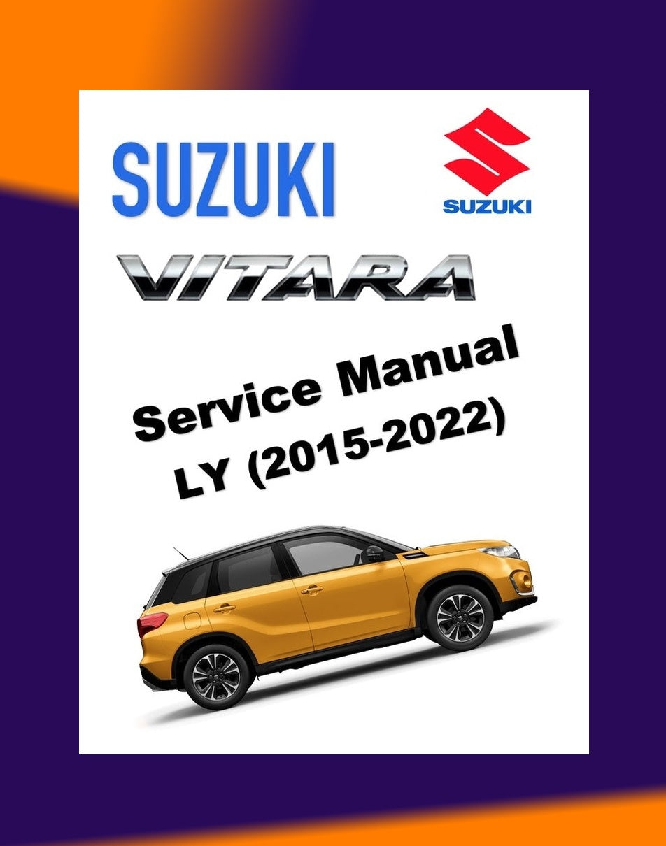 SUZUKI VITARA 2015-2022 Full Manual Set – Repair & Maintenance Manual