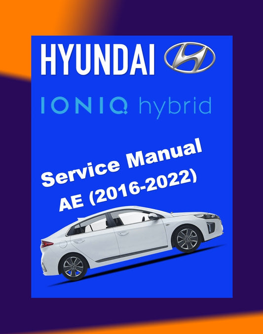 HYUNDAI KONA EV OS 2018-2023 Full Manual Set – Repair & Maintenance Manual