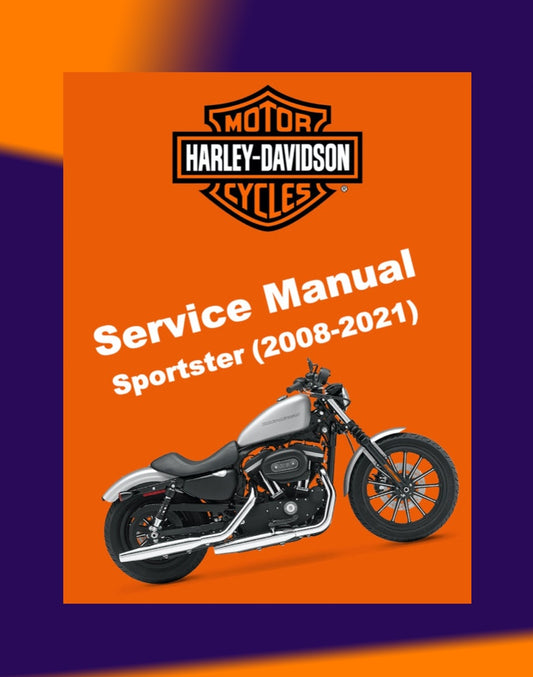 HARLEY DAVIDSON SPORTSTER MODELS 2008-2021 Full Manual Set – SERVICE MANUAL and Spare Parts Catalog