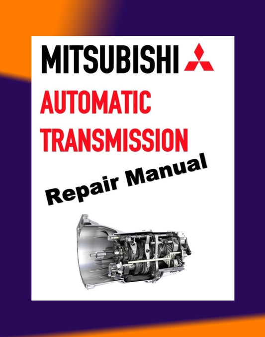 MITSUBISHI AUTOMATIC TRANSMISSION REPAIR MANUAL F4A3 F4A51 F5A51 KM-171 KM-175 KM-177 R451 V5A51 JF011E (CVT)